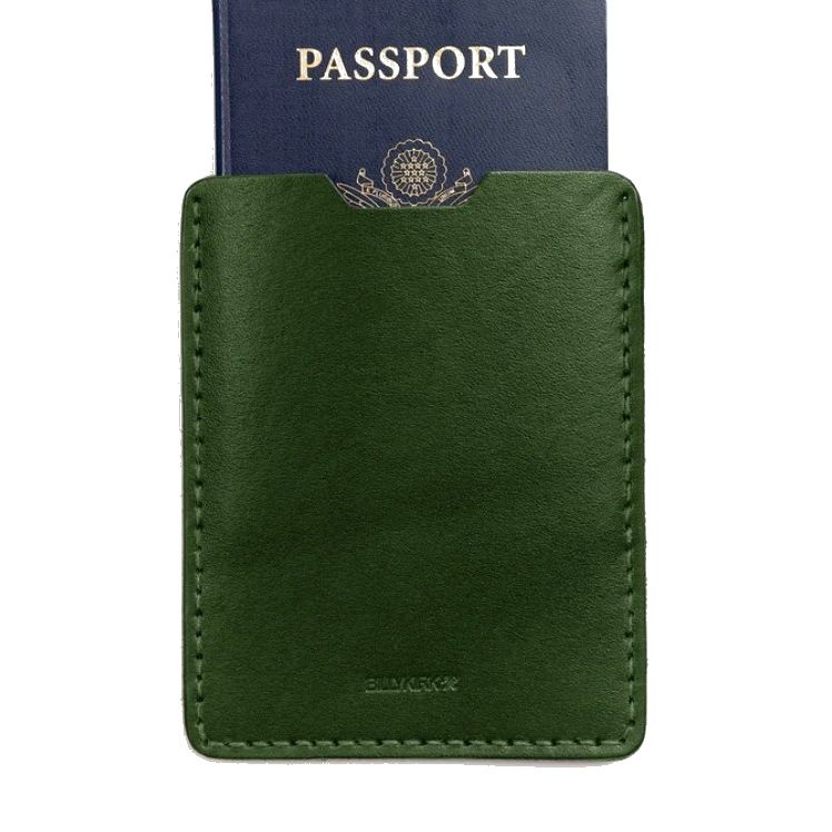 No. 607 Passport Sleeve, Green