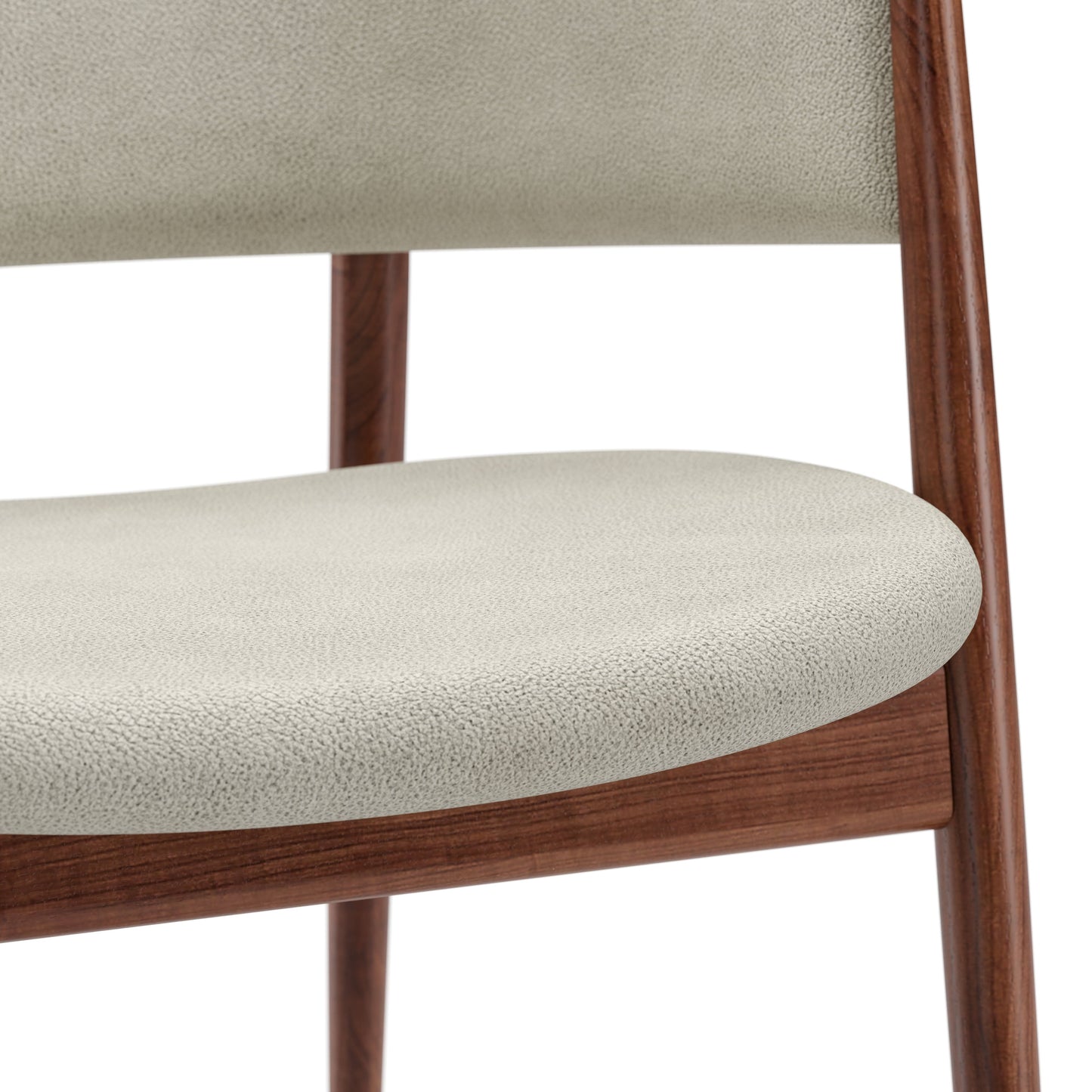 Ougi Dining Chair Half Back