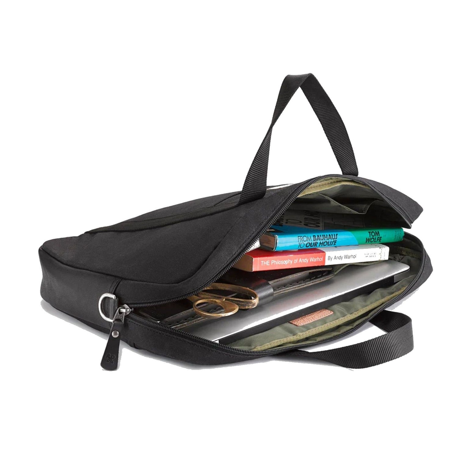 No. 508 Standard Issue Slim Briefcase, Black