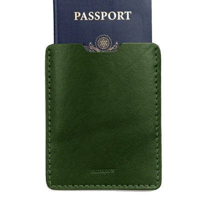 No. 607 Passport Sleeve, Green