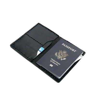 No. 153 Passport Wallet, Black