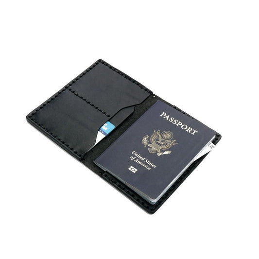 No. 153 Passport Wallet, Black