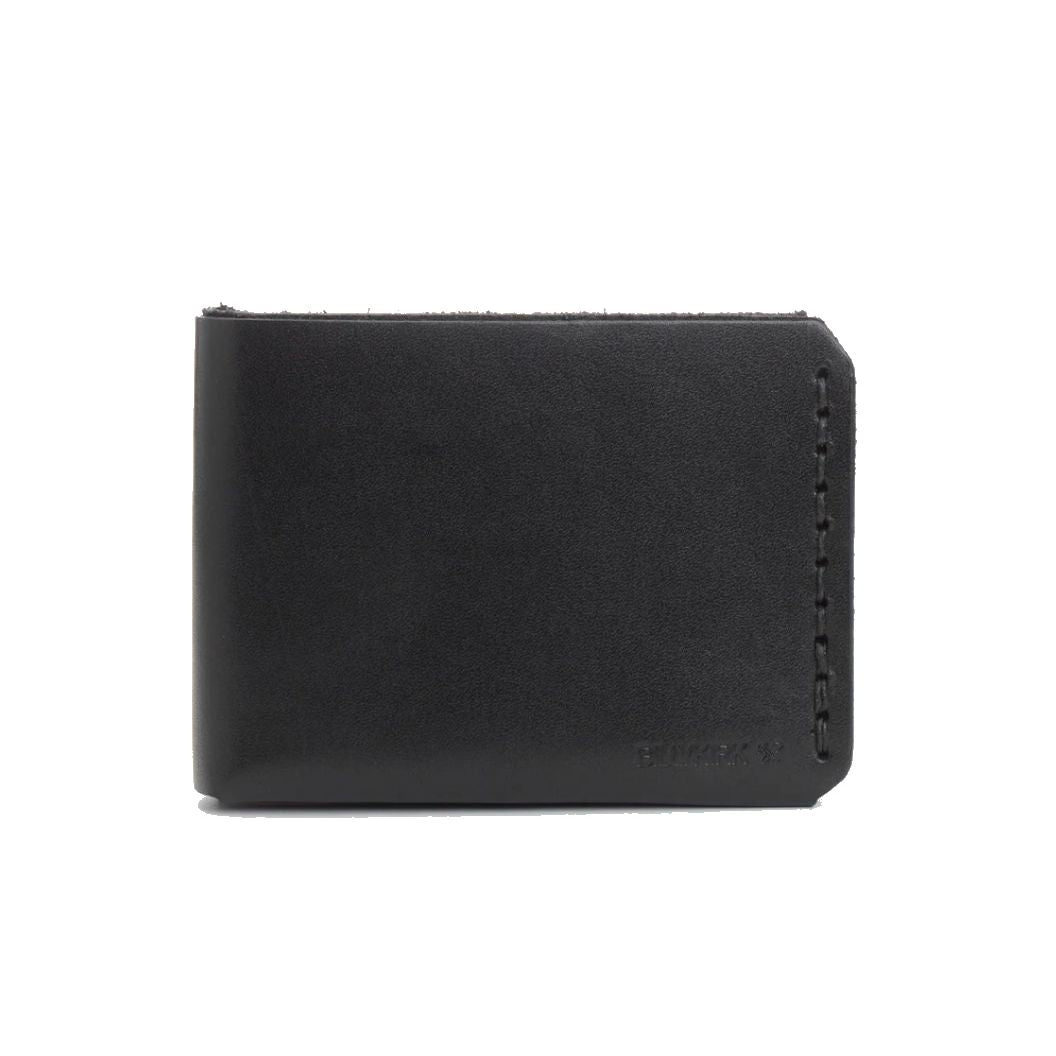 No. 398 Bi-Fold Wallet, Black