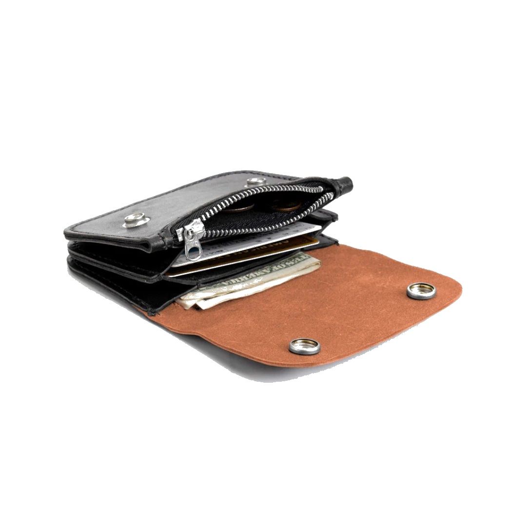 No. 262 Small Trucker Wallet, Black