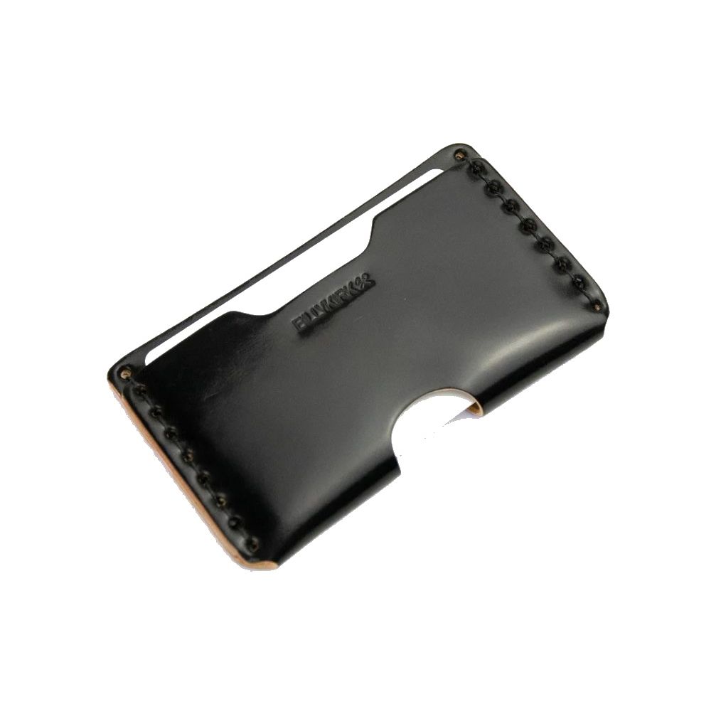 No. 397 Slim Card Case, Onyx Cordovan