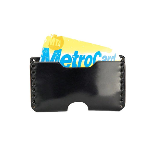 No. 397 Slim Card Case, Onyx Cordovan