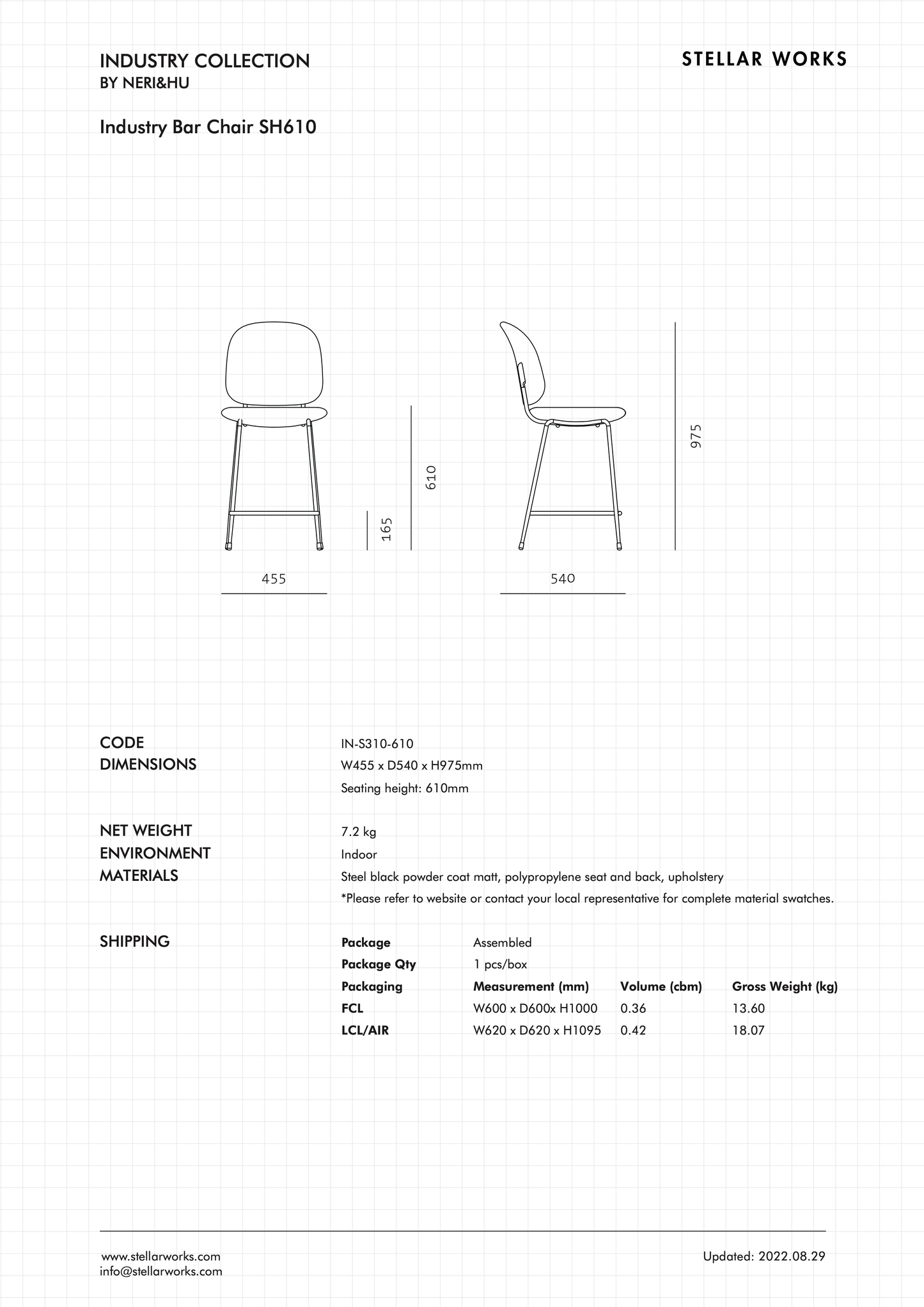 Industry Counter Chair