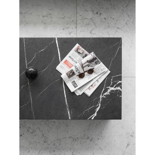 MARBLE PLINTH, LOW