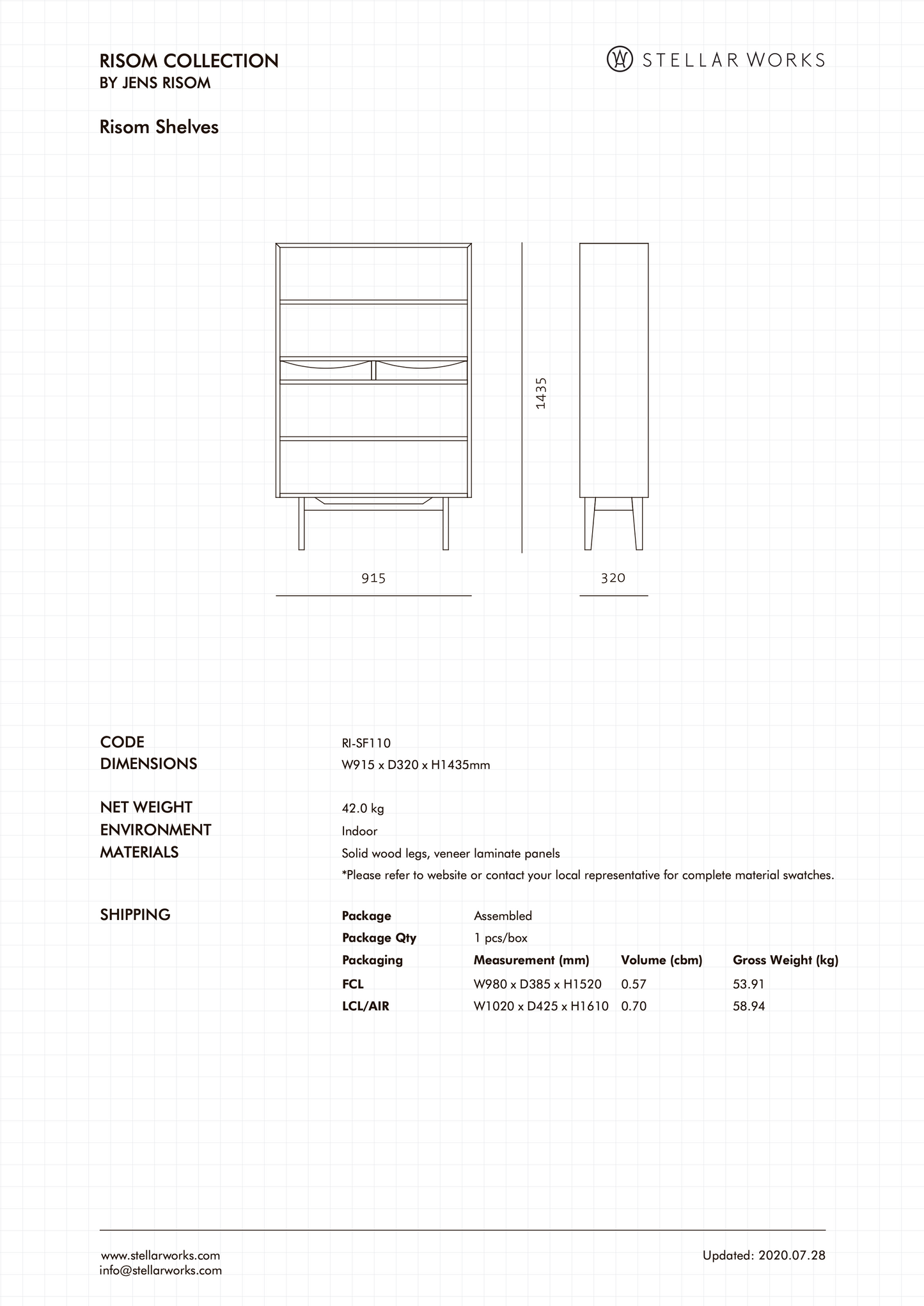 Risom Shelf