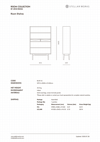 Risom Shelf