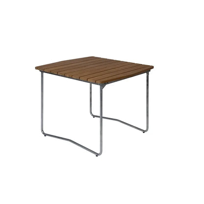 Table B31 84 Teak — Untreated Teak / Hot-Galvanized Base