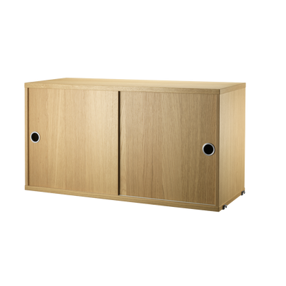 Cabinet with Sliding Doors w78 x d30 x h42 cm