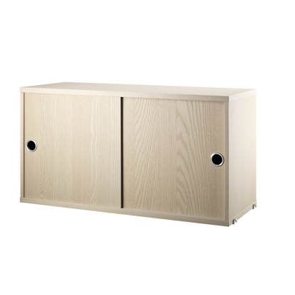 Cabinet with Sliding Doors w78 x d30 x h42 cm