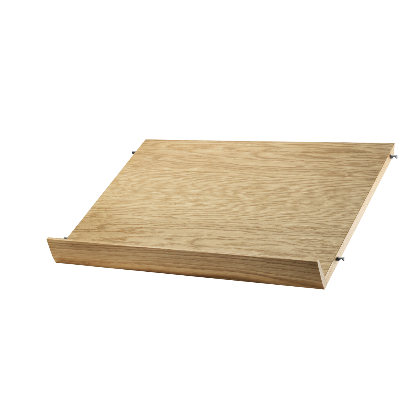 Magazine shelf solid w58 x d30 cm