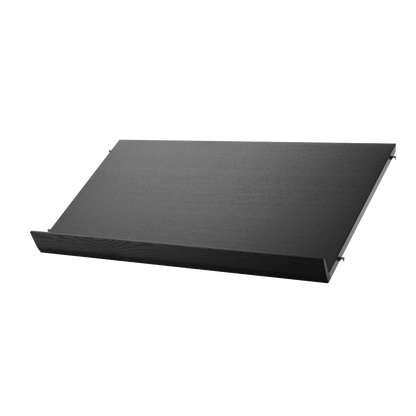 Magazine shelf solid w78 x d30 cm