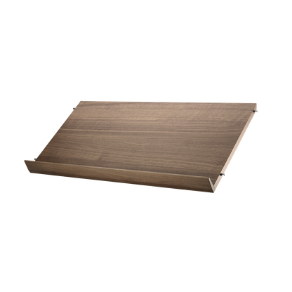 Magazine shelf solid w78 x d30 cm