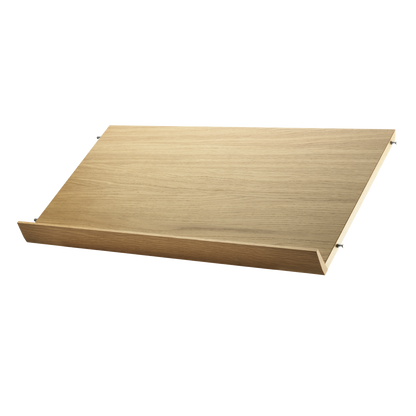 Magazine shelf solid w78 x d30 cm